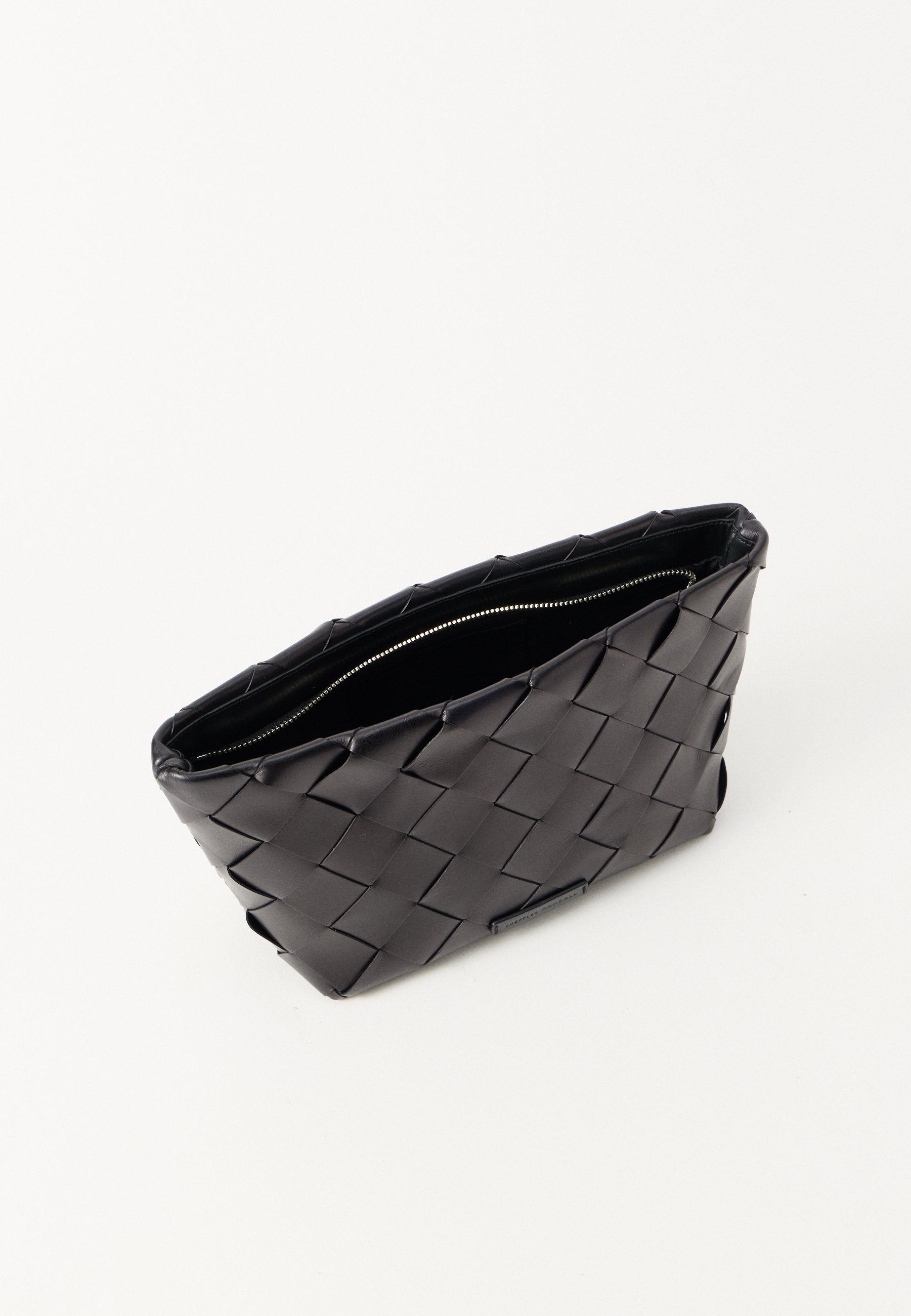 Loeffler Randall WIDE SQUARE WOVEN - Pochette - noire