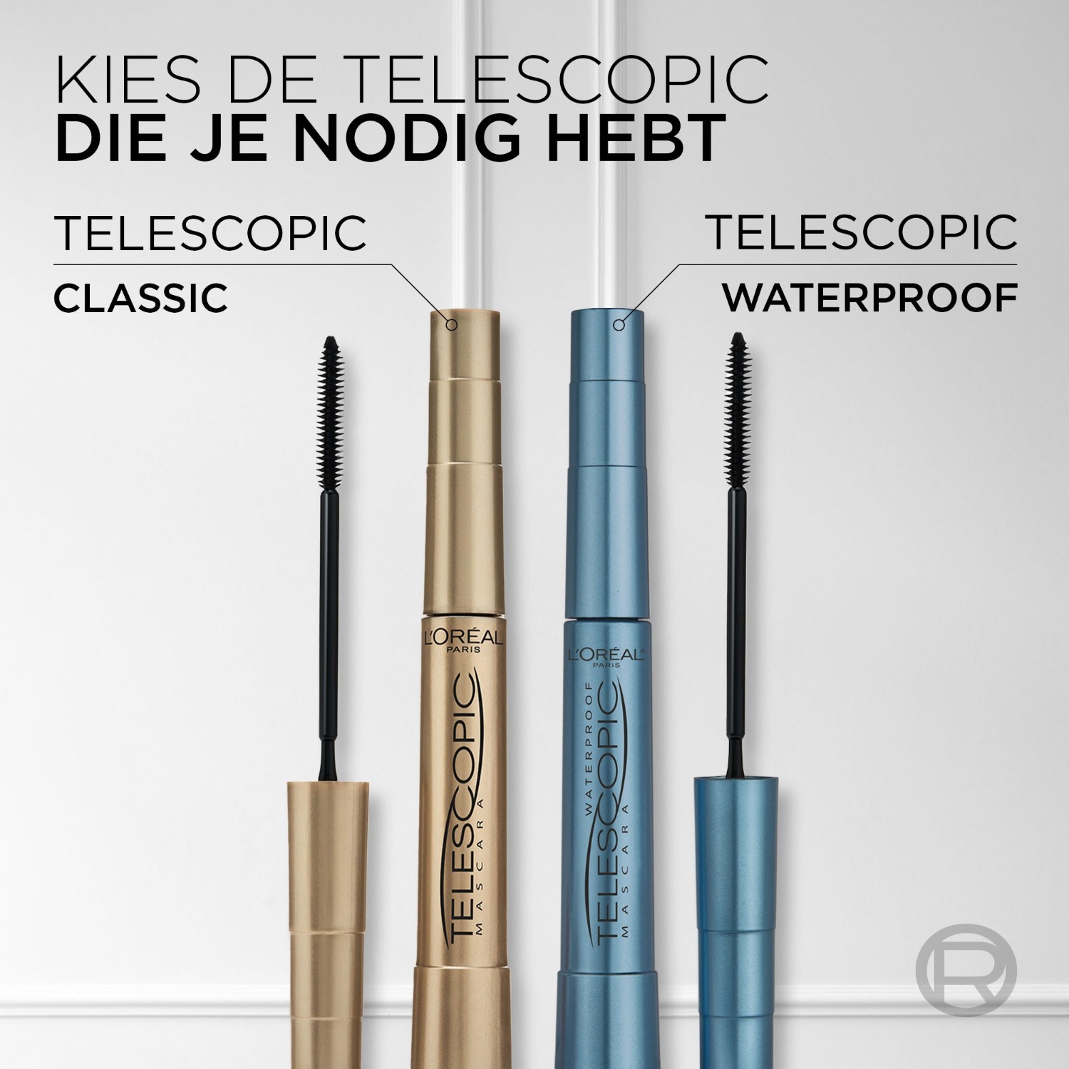 L'Oréal Paris Mascara Telescopic Black - 8,4 ml