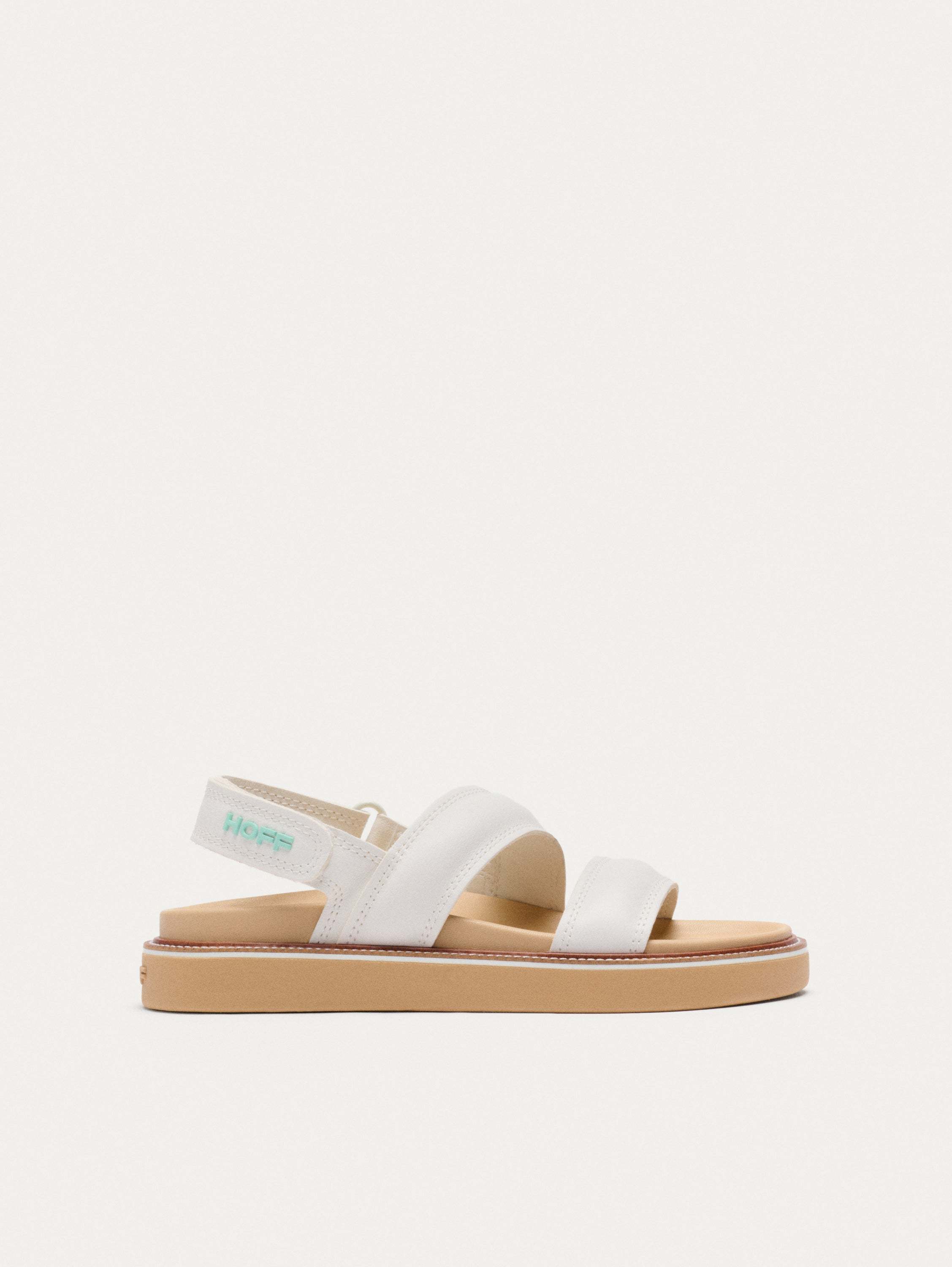 SANDALIA PIEL ROAD OFF WHITE
