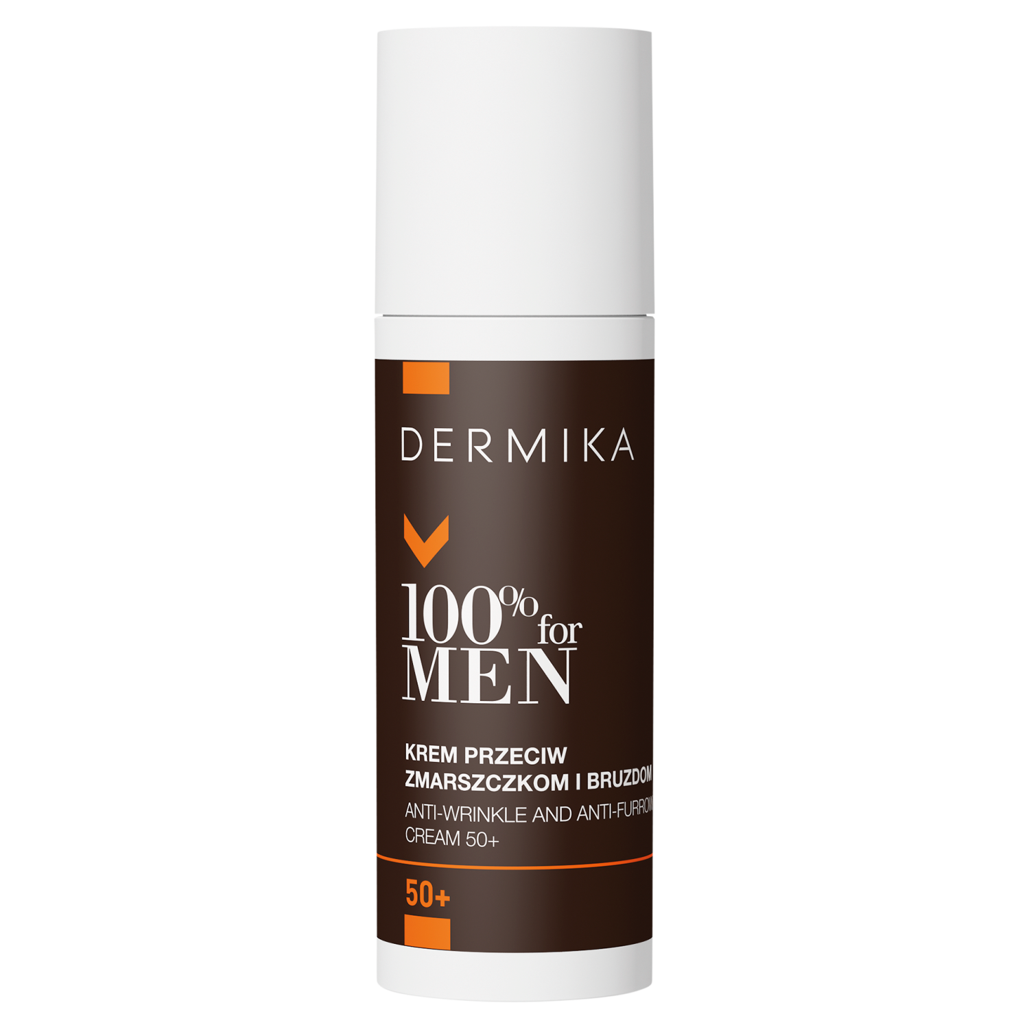 Dermika krém na tvár 50+ 50ml 100% pre mužov