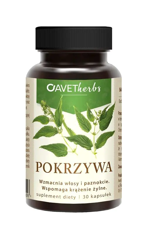 Avet Pharma Herbs Pokrzywa, Kapsułki