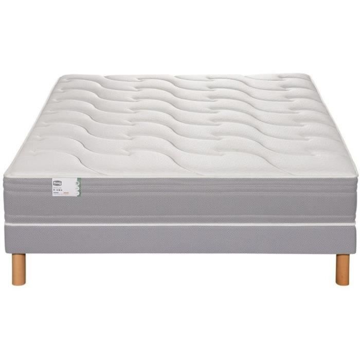 SIMMONS - Ensemble Matelas Ressorts SW4 + Sommier SW - 140x190 cm - Matelas à ressorts ensachés