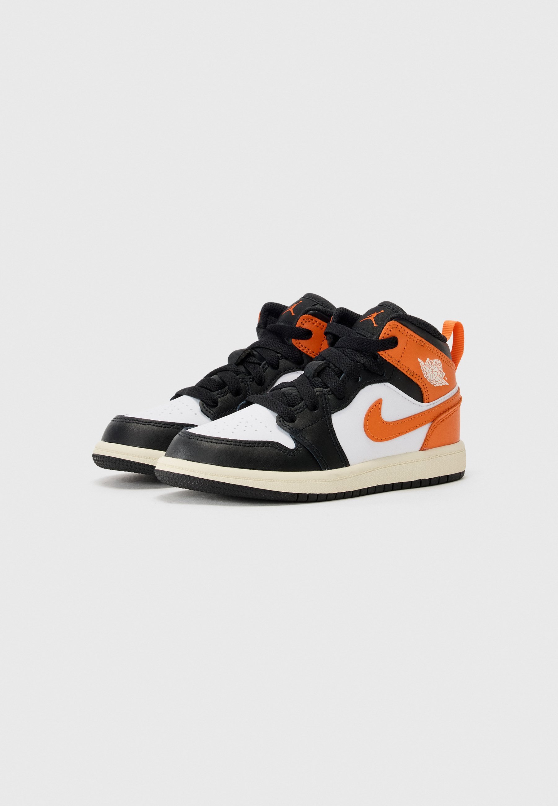 Jordan JORDAN 1 MID UNISEX - Scarpe da ginnastica alte - arancione/bianco