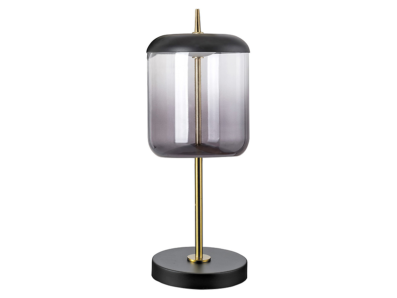 Lampa stołowa Delice LED szklana czarna