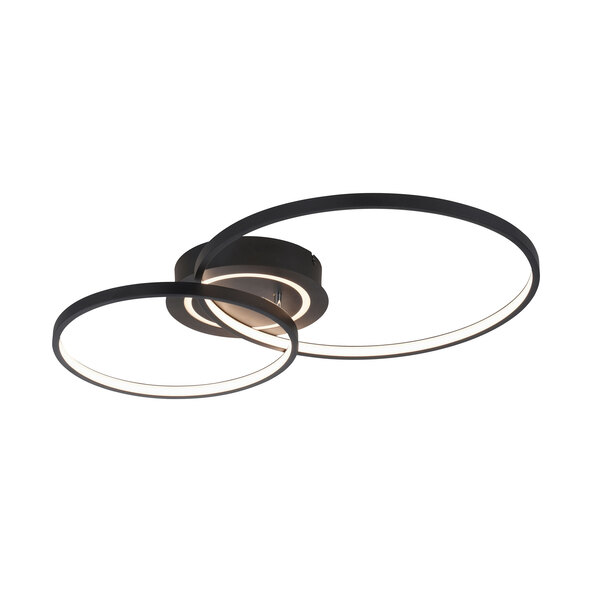 LED-Deckenleuchte ASMINA, schwarz