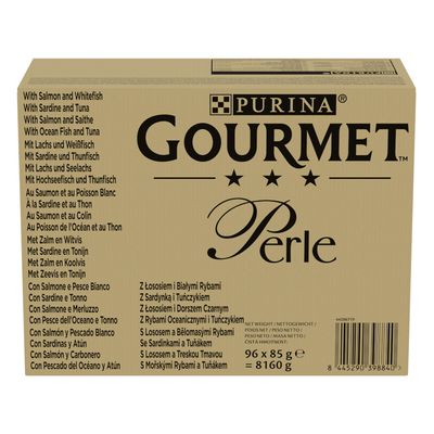 Gourmet Perle Pouches Mix Mega Pack 96 x 85 g
