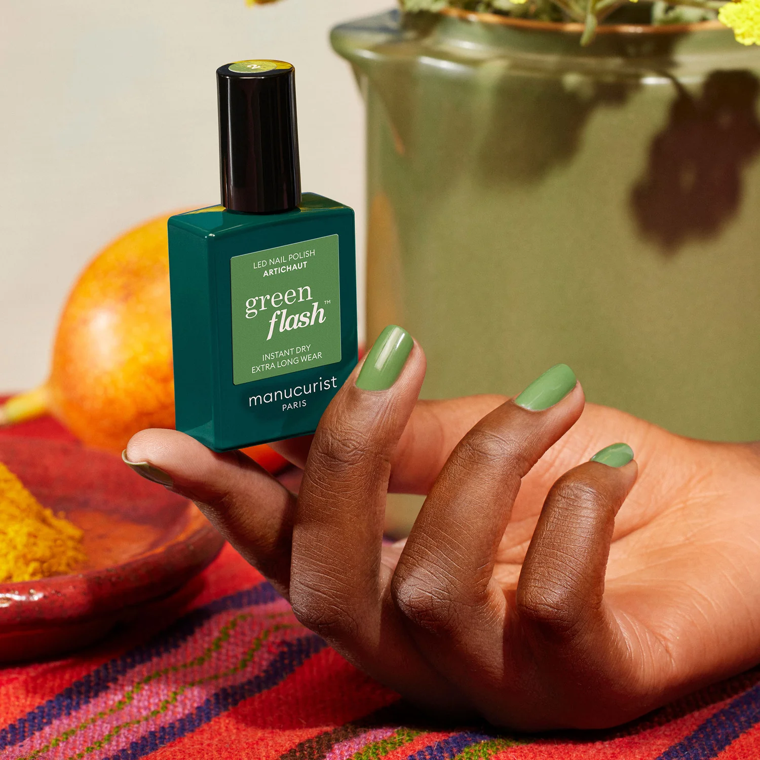 Semi-permanent LED Green Flash™ - 15 ml Artichaut