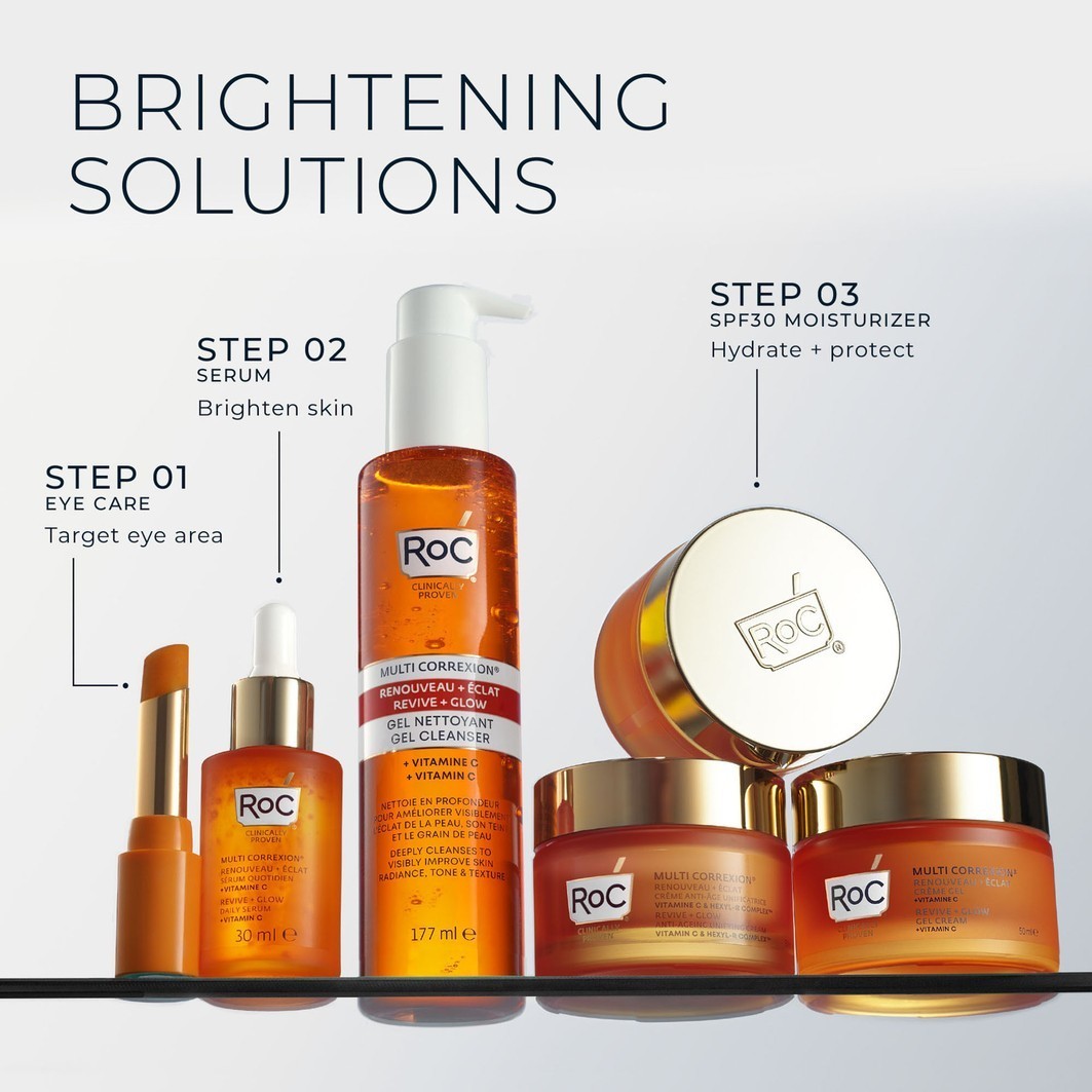 RoC balzam za oči MULTI CORREXION® Revive + Glow - 4 g