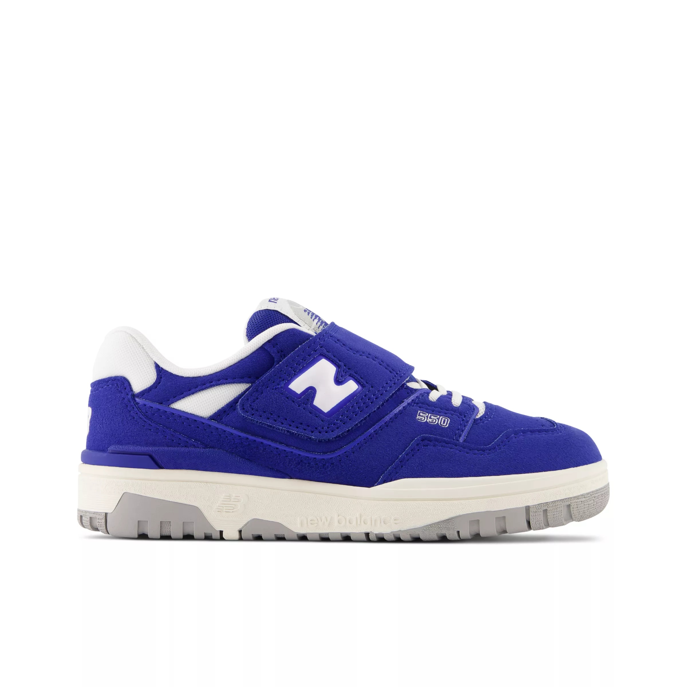 550 Bungee Lace with Top Strap Team royal con white