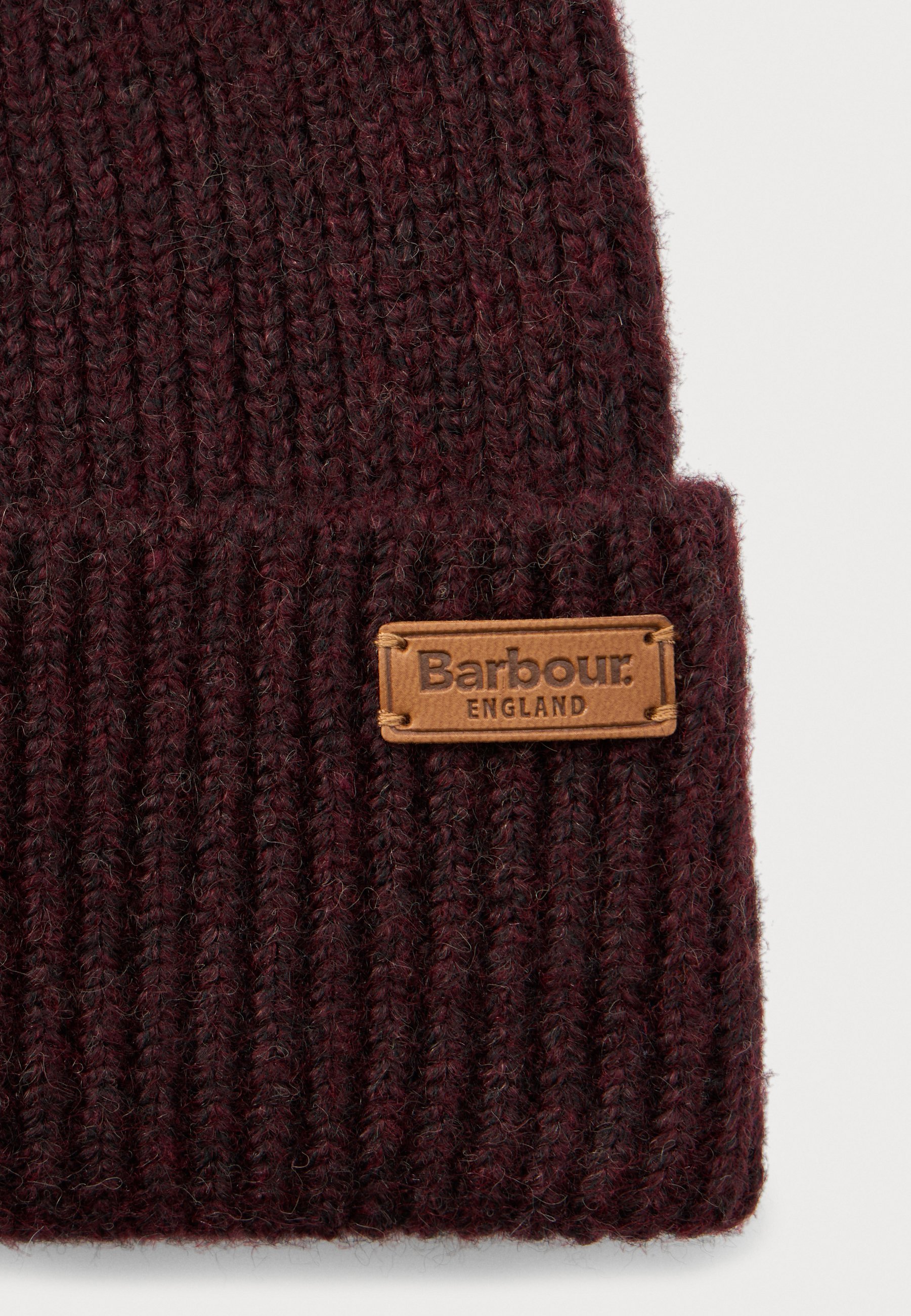 Barbour PENDLE BEANIE HAT - Beanie - wijn