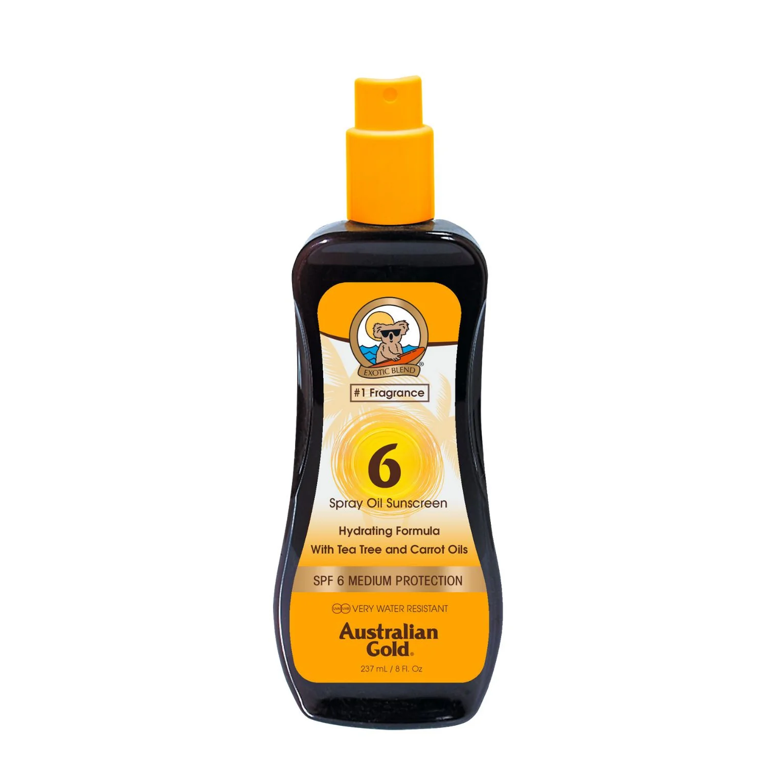 Protezione Solare SPF6 Spray Oil Carrot - Olio solare corpo bassa prot.