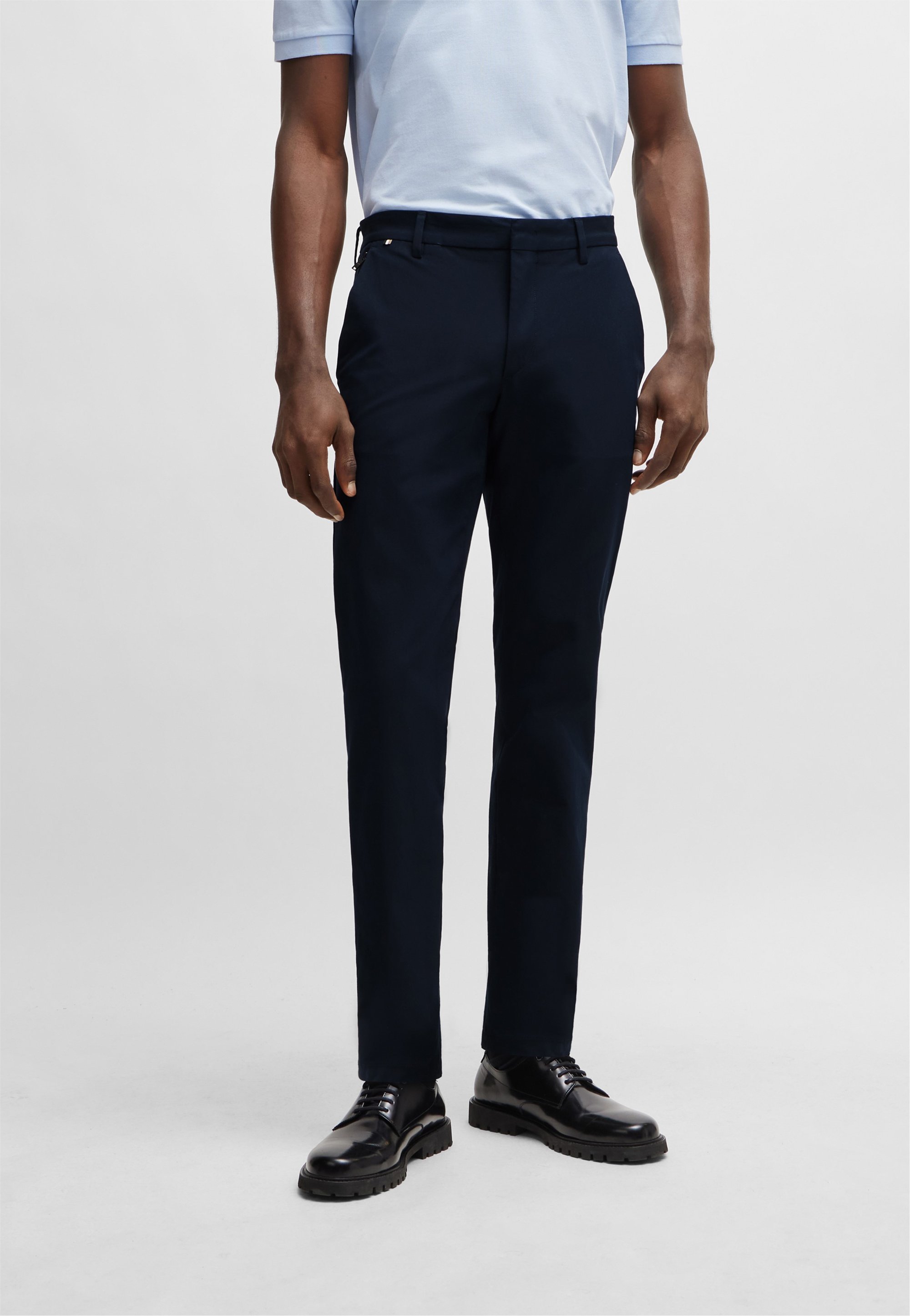 BOSS KAito - Pantalon - bleu foncé quatre