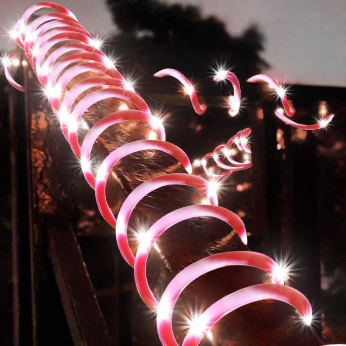 Cordão de luzes solares para exterior, 10 m, 100 LEDs, à prova d'água, luzes decorativas.