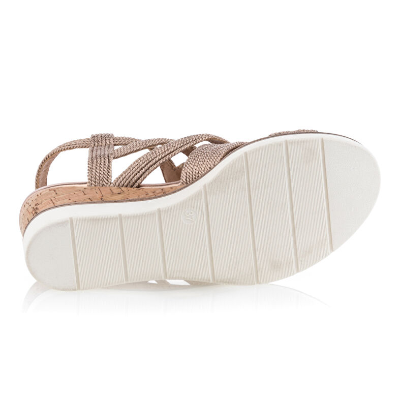  Rosa sandaler / sko med åpen tå til dame