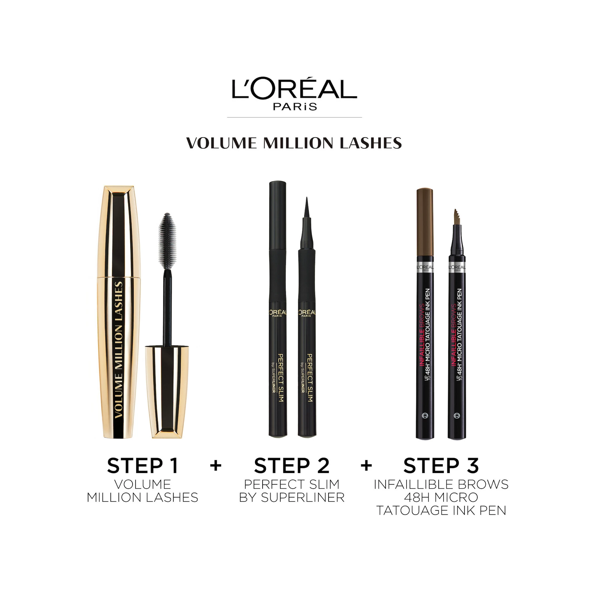 Rimel Volume Million Lashes Negru - L'Oréal Paris
