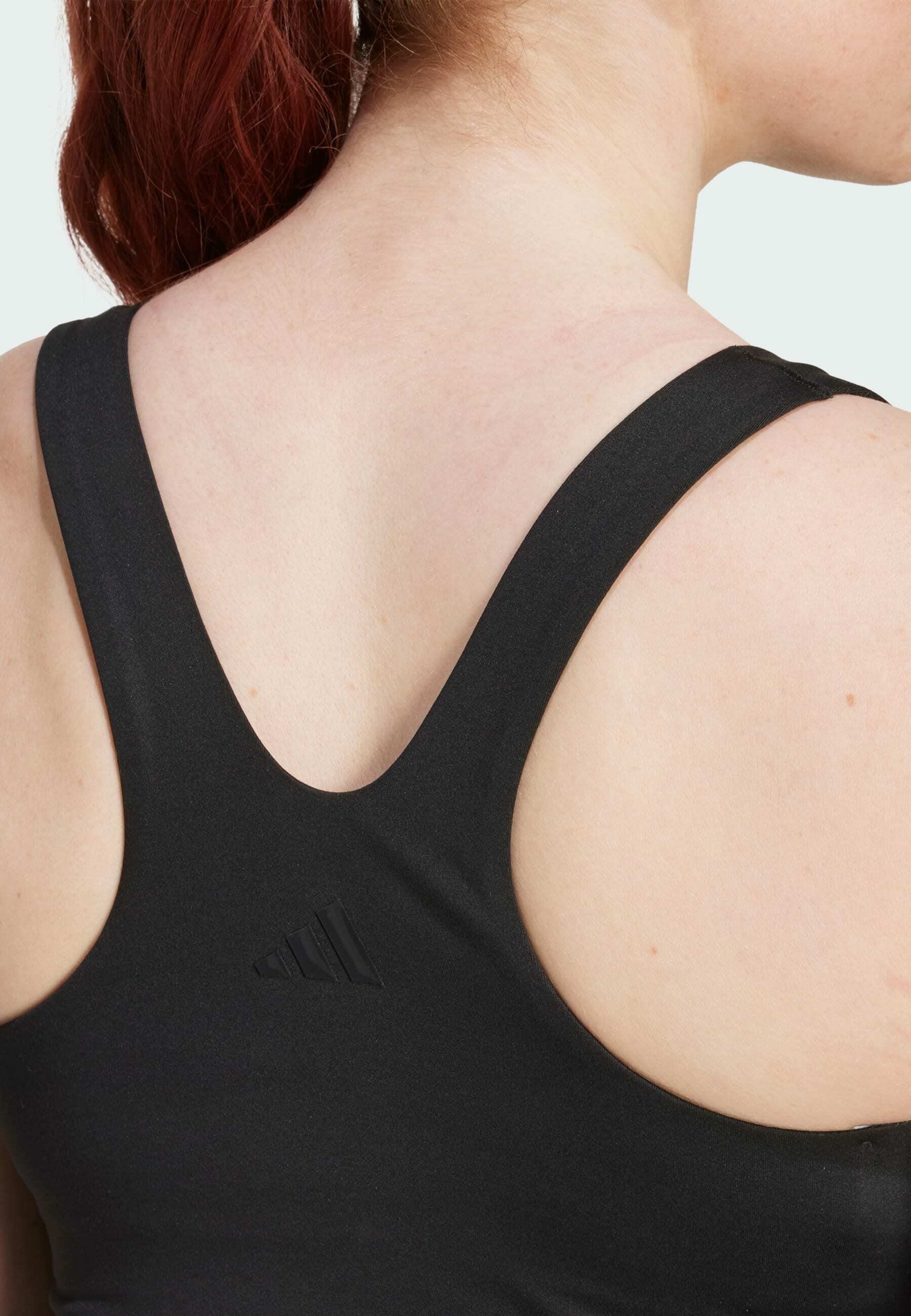 adidas Performance ALL ME - Sportbeha met gemiddelde ondersteuning - zwart