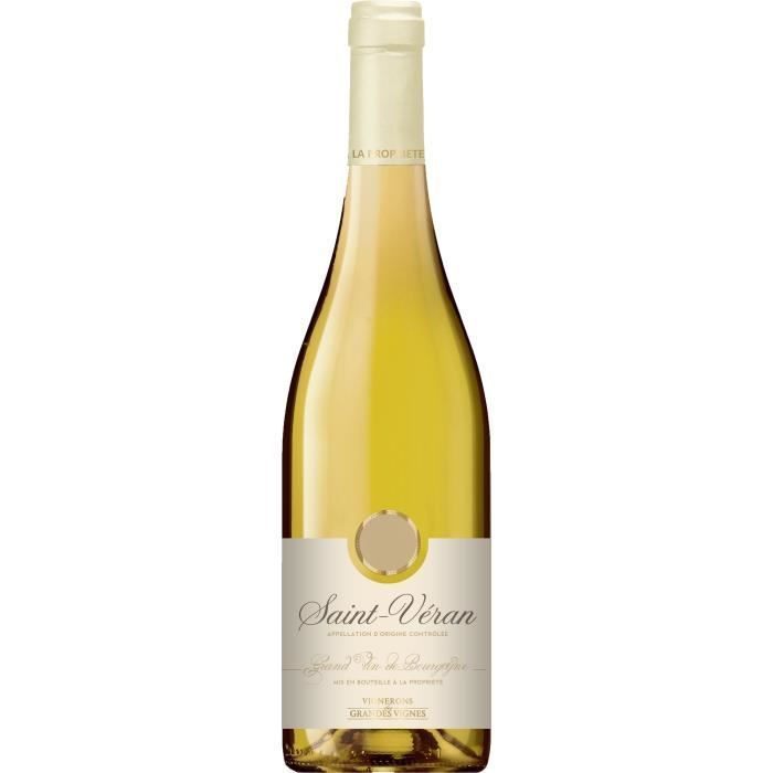 Vignerons des Grandes Vignes Saint-Véran - Vin blanc de Bourgogne 2023