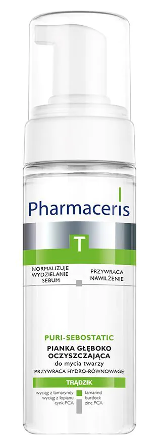 Pharmaceris T Puri-Sebostatique Pianka głęboko oczyszczająca do mycia twarzy