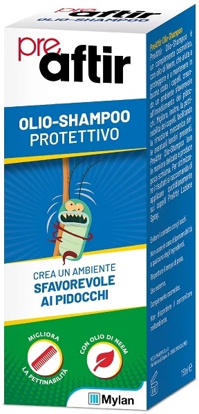 Preventieve antiparasitaire shampoo-olie PreAftir 150 ml