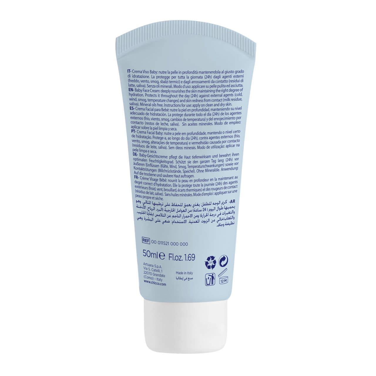 Natural Sensation arcápoló krém 50 ml