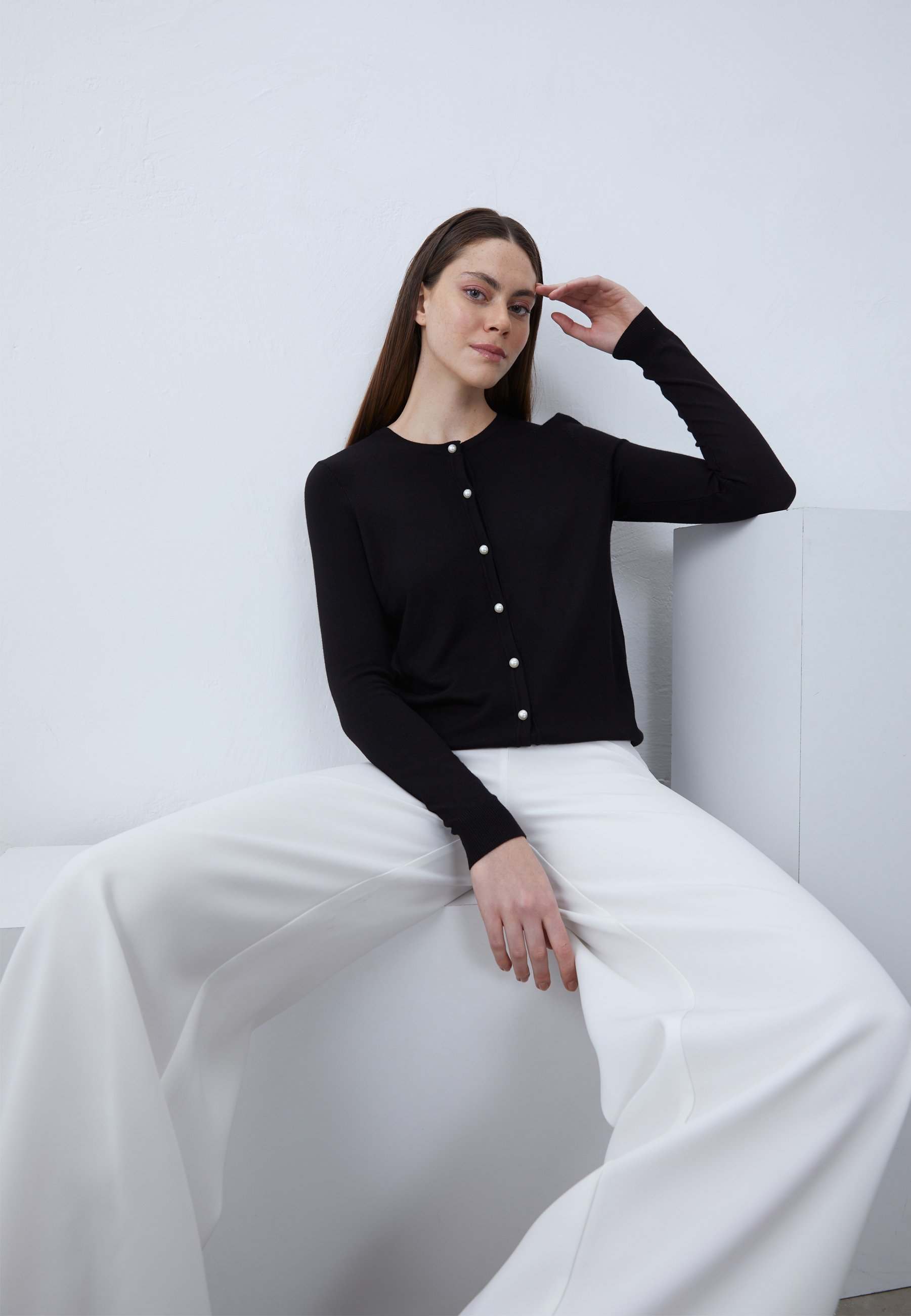 Gilet Anna Field - noir