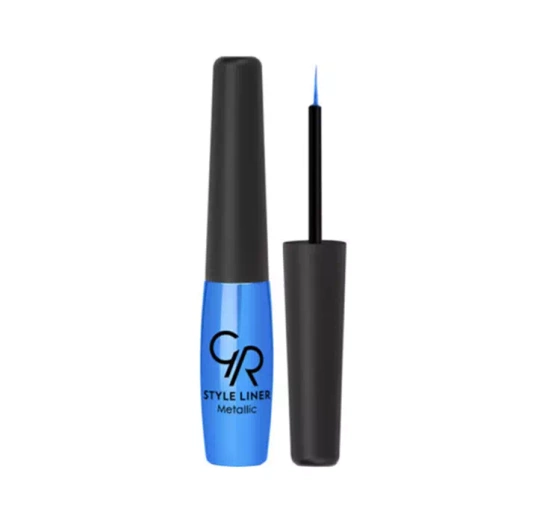 Golden Rose Style Liner metaliczny eyeliner w płynie 18 6,5 ml