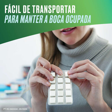 Nicorette Nicorette 30 gumových bonbónů Nikotin 2 mg Máta 30 gumových bonbónů 30 gumových bonbónů