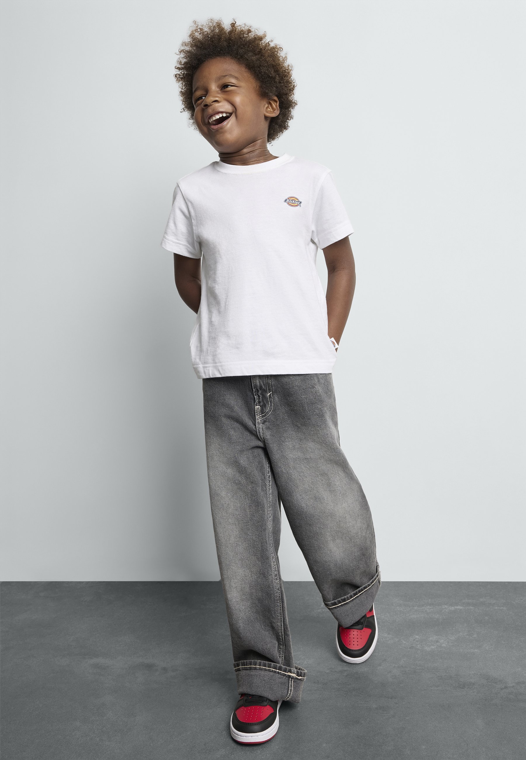 Nike Sportswear COURT BOROUGH - Sneakers - universiteitsrood/zwart/wit
