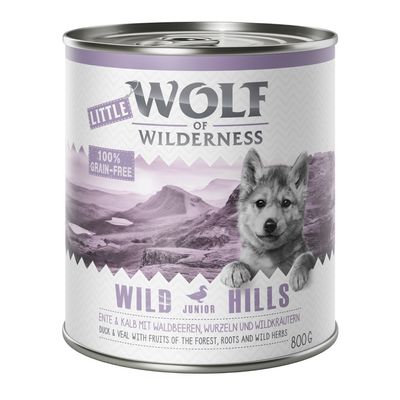 Little Wolf of Wilderness sparepakke 24 x 800 g