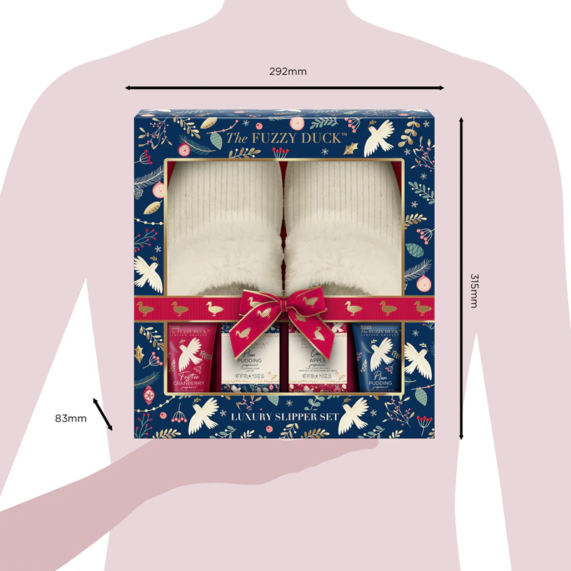 Conjunto de presente para pernas Baylis & Harding The Fuzzy Duck Winter Wonderland