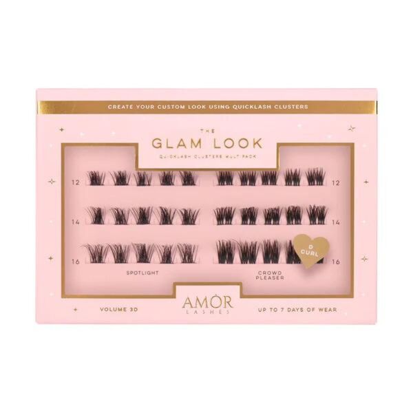„House of Amor“ – „pasidaryk pats“ blakstienų priauginimas. Glamūriškos išvaizdos „QuickLash“ blakstienų grupelės.