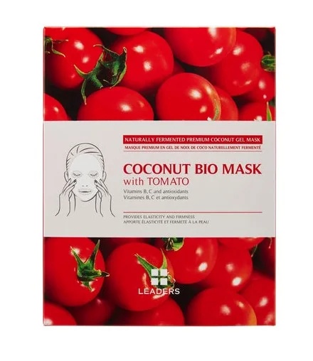 LEADERS Bio-Kokosnussmaske mit Tomaten-Verjüngungsmaske