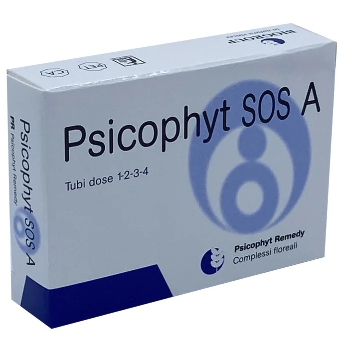 BIOGROUP Psicophyt SOS Voedingssupplement A 4 tubes met bolletjes