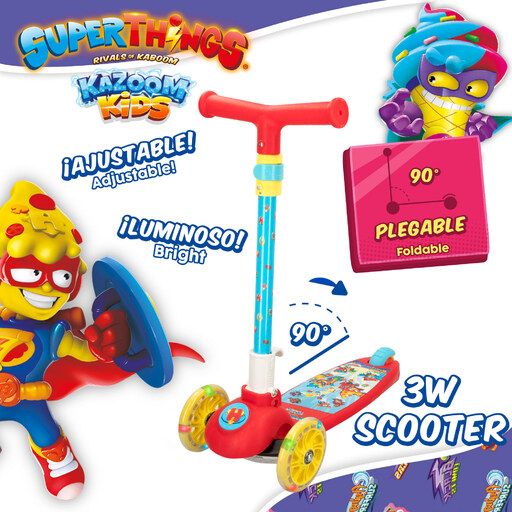 Patinete infantil de 3 rodas Superthings