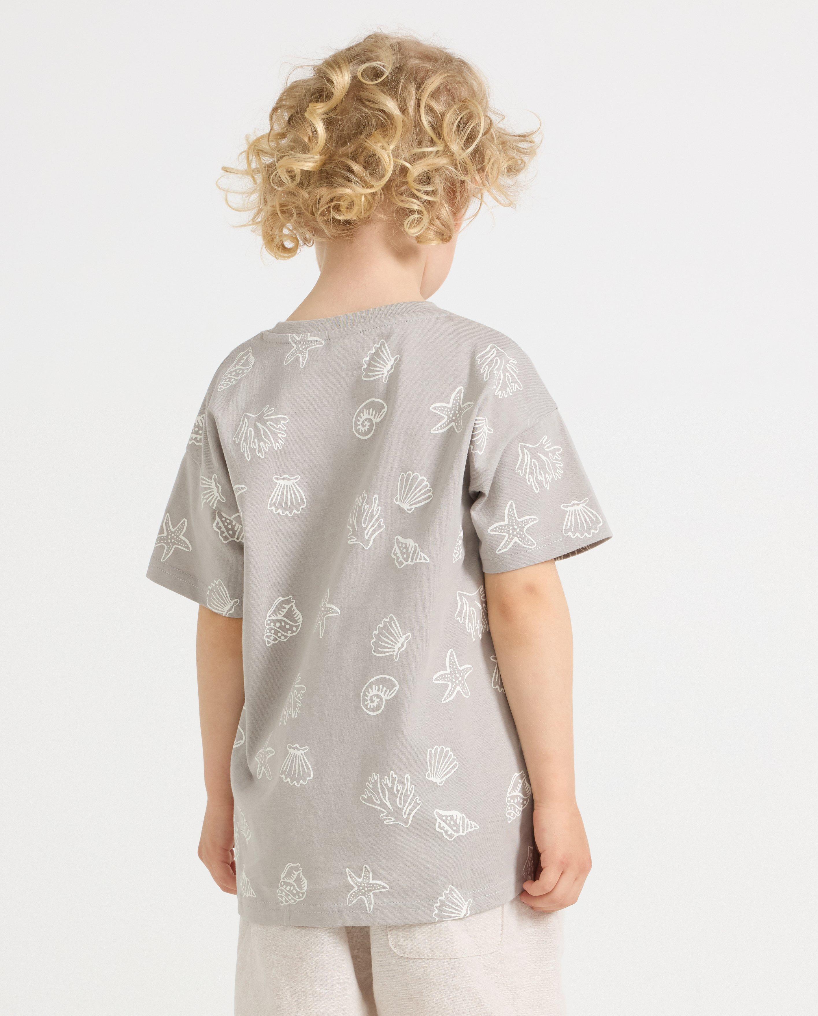 Camiseta gris claro empolvado