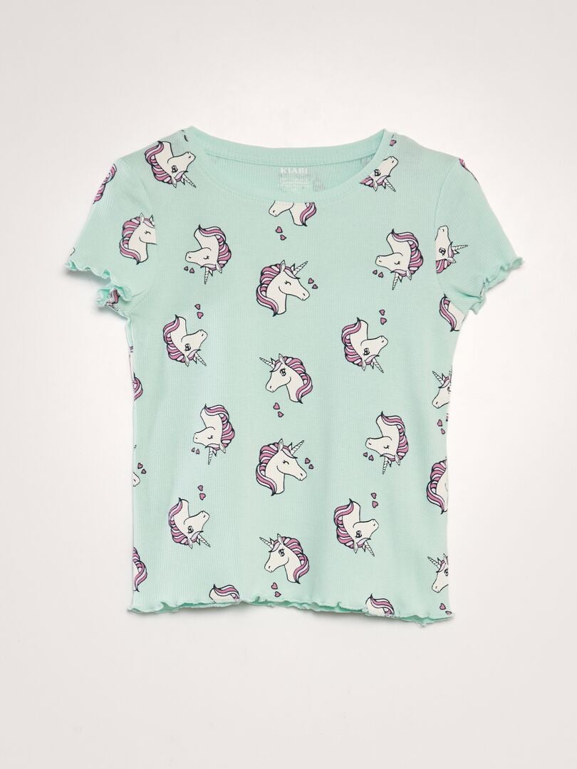 Camiseta de manga corta - AZUL