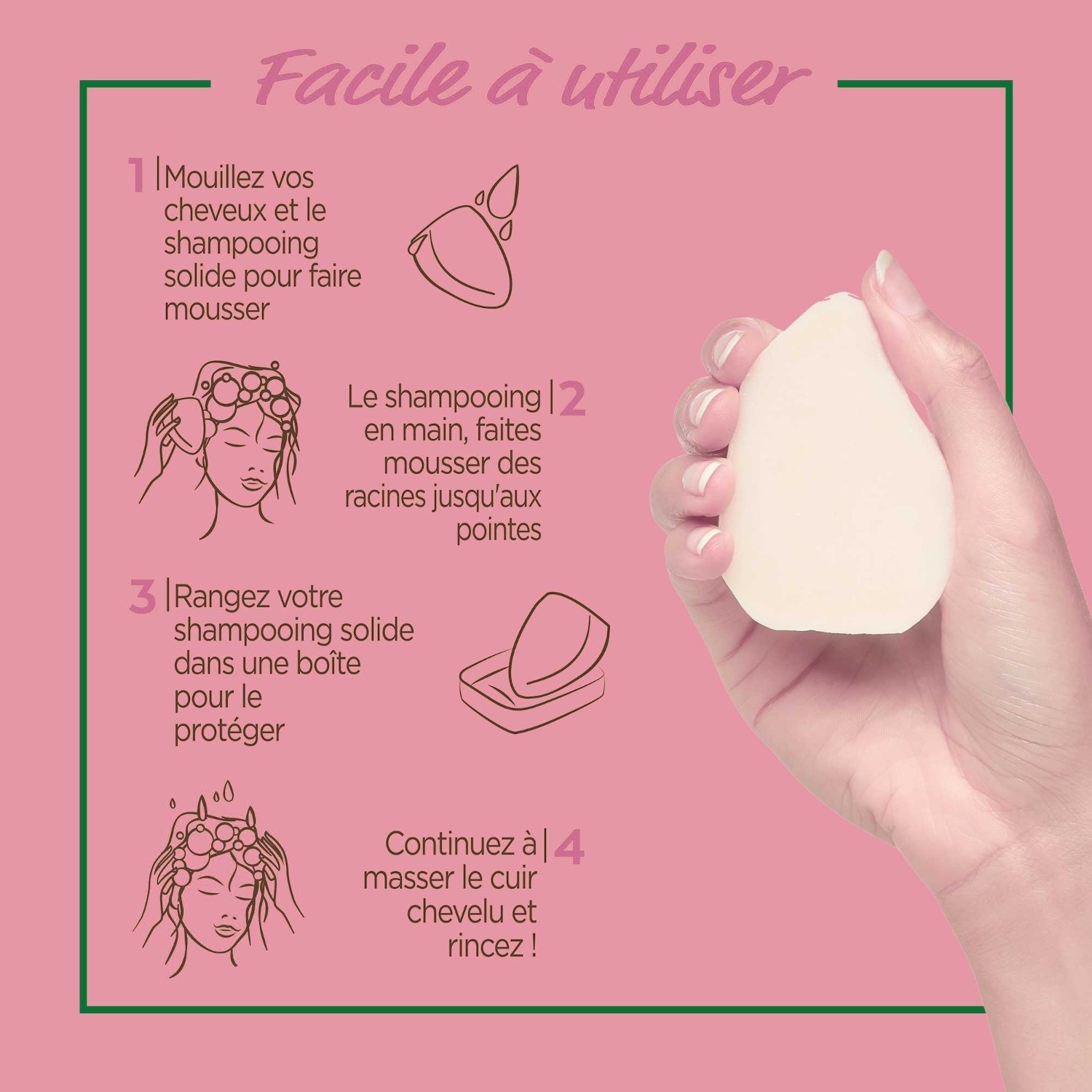 Garnier Shampooing solide Hydratant délicatesse