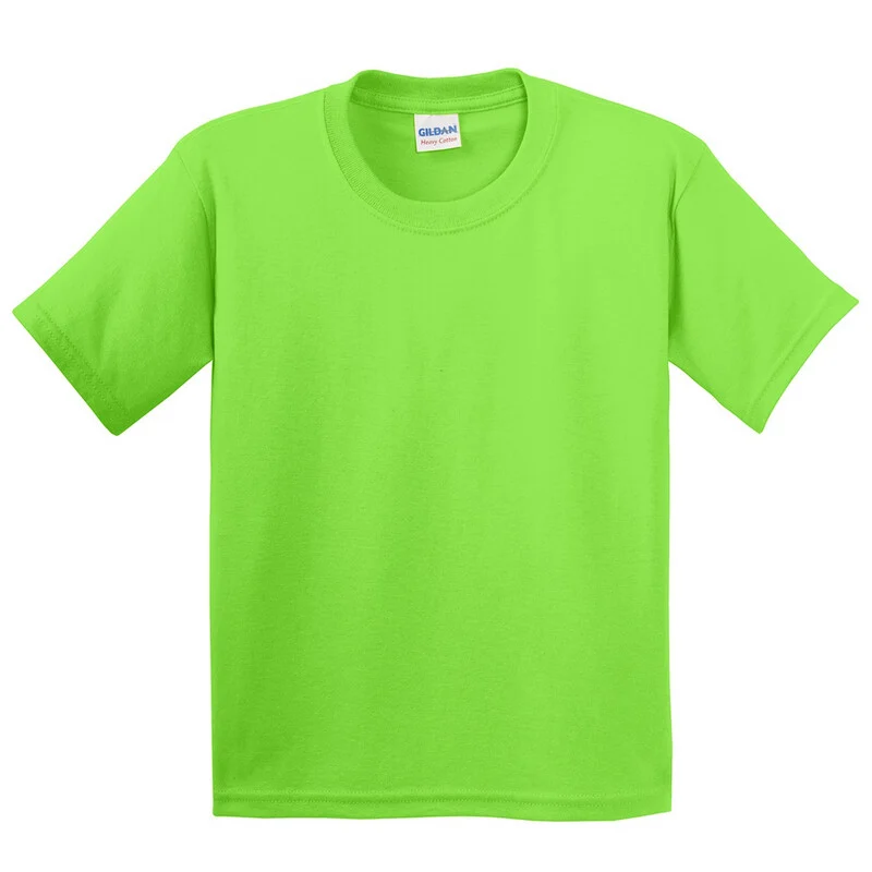 Tricou Gildan Basic cu mânecă scurtă, din bumbac gros