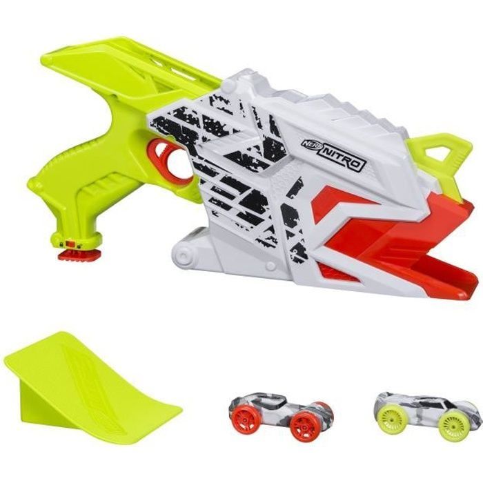 NERF AeroFury Ramp Rage Autolanceerder - Meerkleurig - 2 auto's - Geschikt voor kinderen vanaf 8 jaar