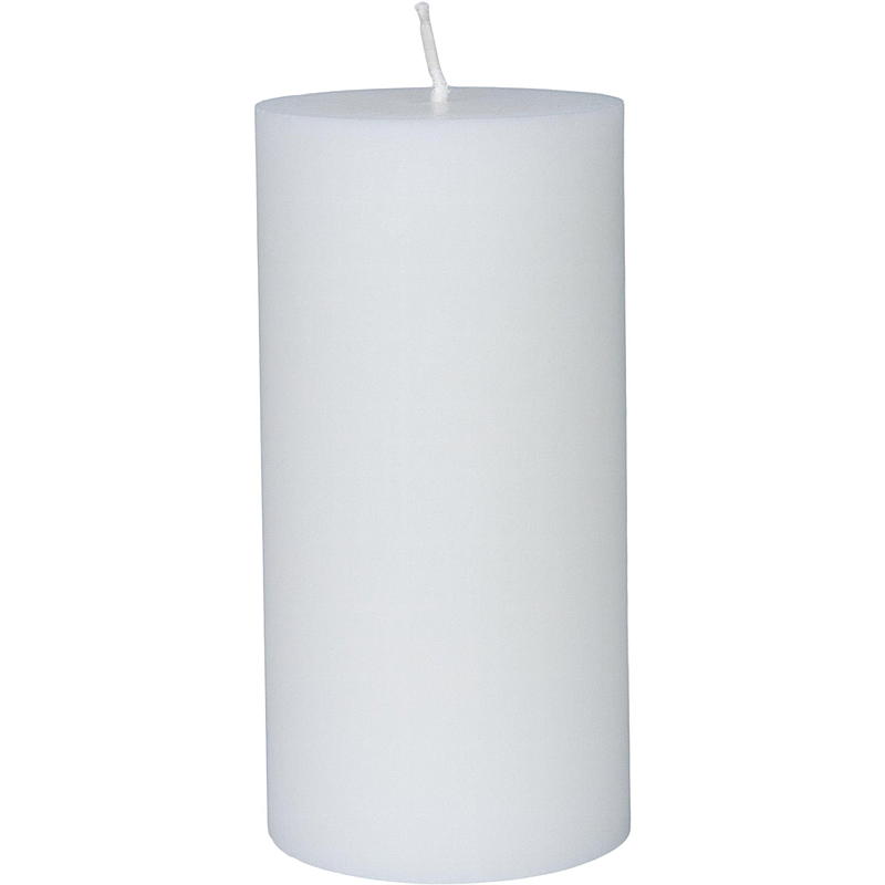Vela Vie Eco Cube de 12 cm de diámetro y 6 cm de diámetro, color blanco.