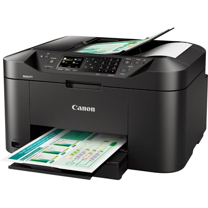 Imprimante Multifonction - CANON MAXIFY MB2150 - Jet d'encre Professionnel - Couleur - WIFI - Noir