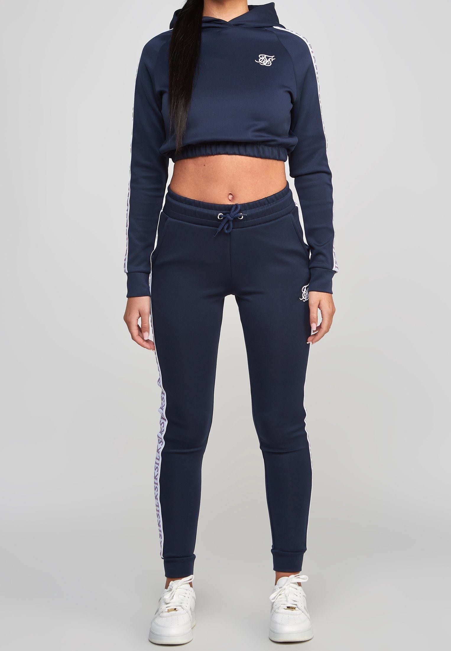 Sweat à capuche SIKSILK - bleu foncé