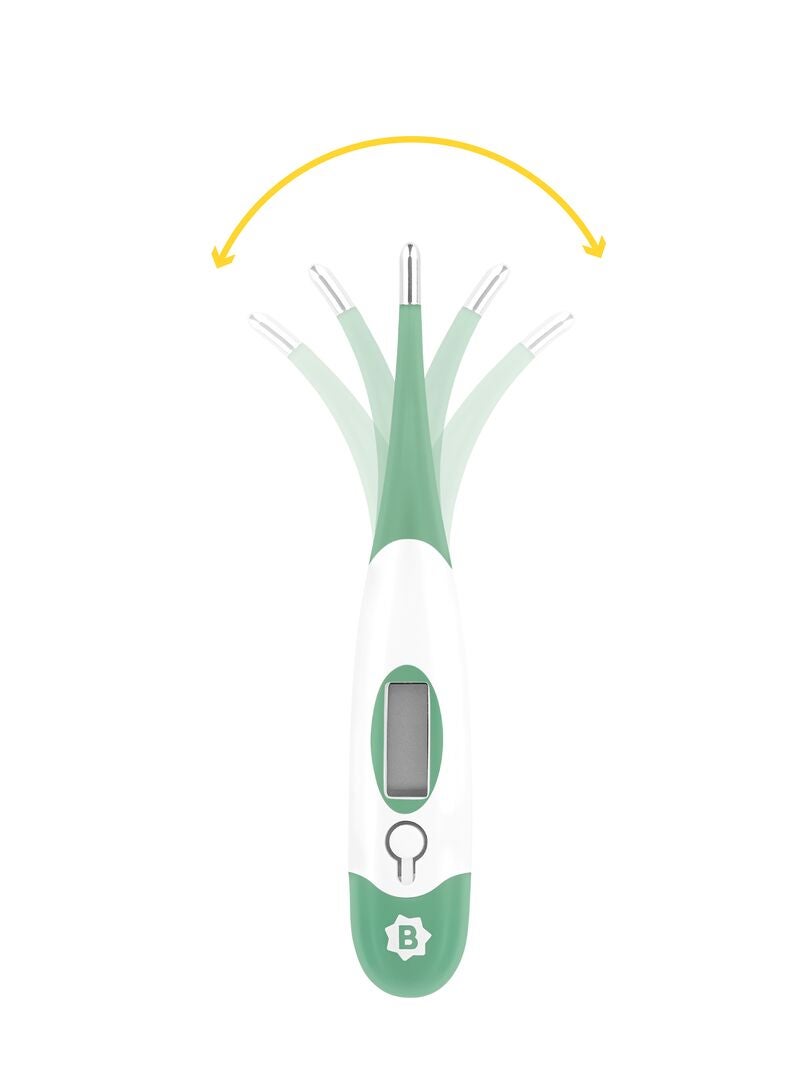 Zachte thermometer 'Badabulle' - GRIJS