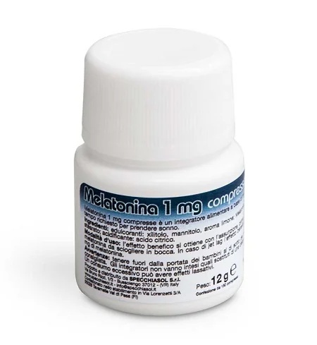 SPECCHIASOL Specchiasol Melatonin 1 mg 150 Tabletten Nahrungsergänzungsmittel für besseren Schlaf