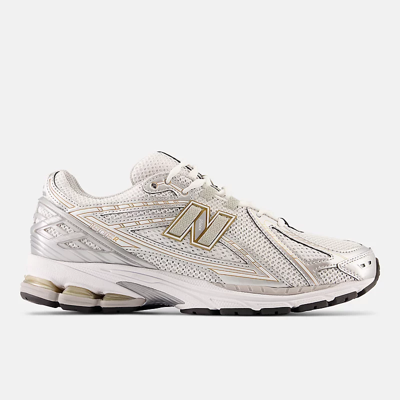 Unisex 1906R - Wit met regenwolk en zilvermetallic