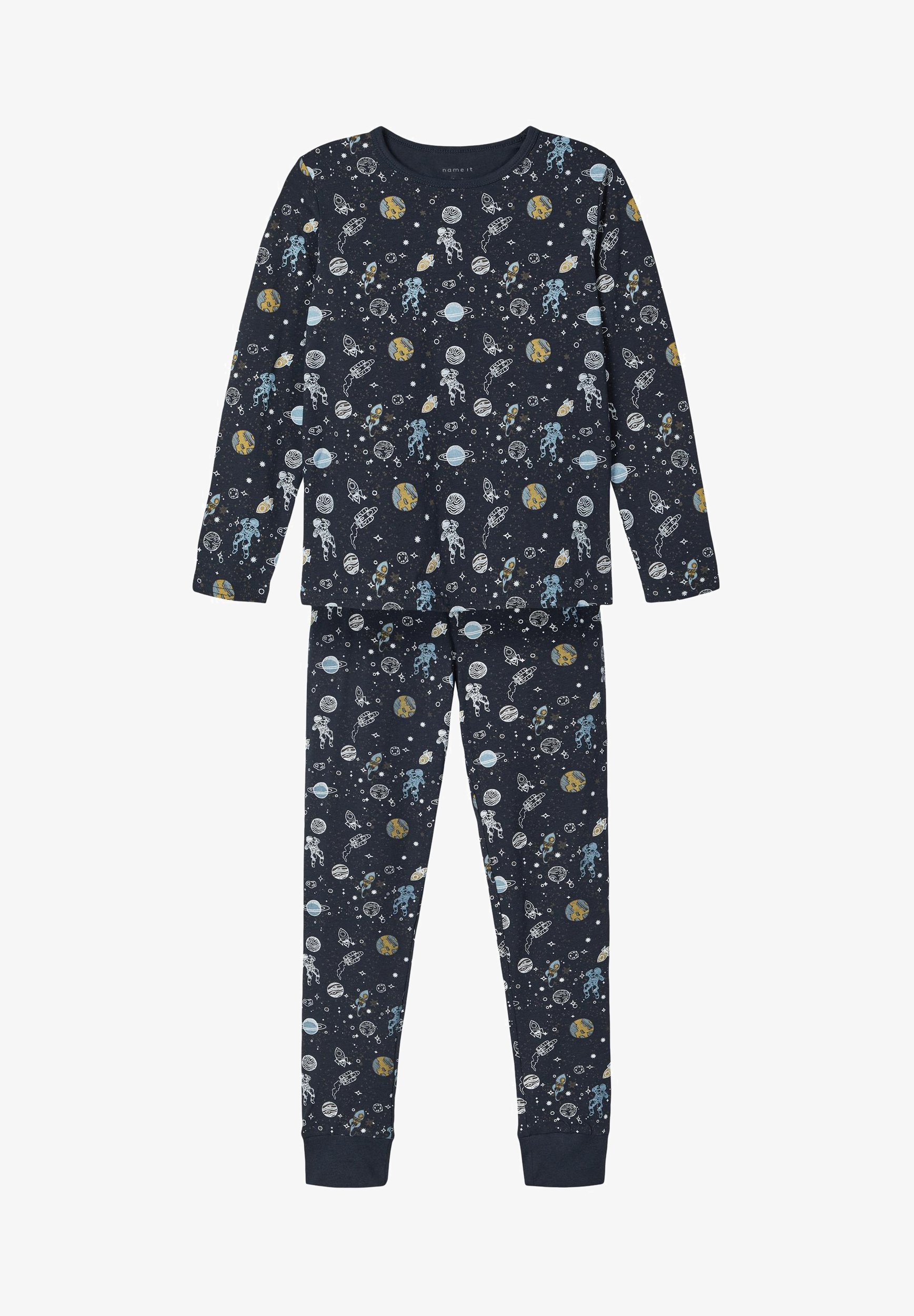 Noem het NIGHTSET SPACE - Pyjamaset - donker saffierblauw