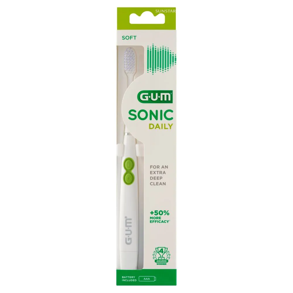 Gum Sonic Daily Szczoteczka soniczna, biała