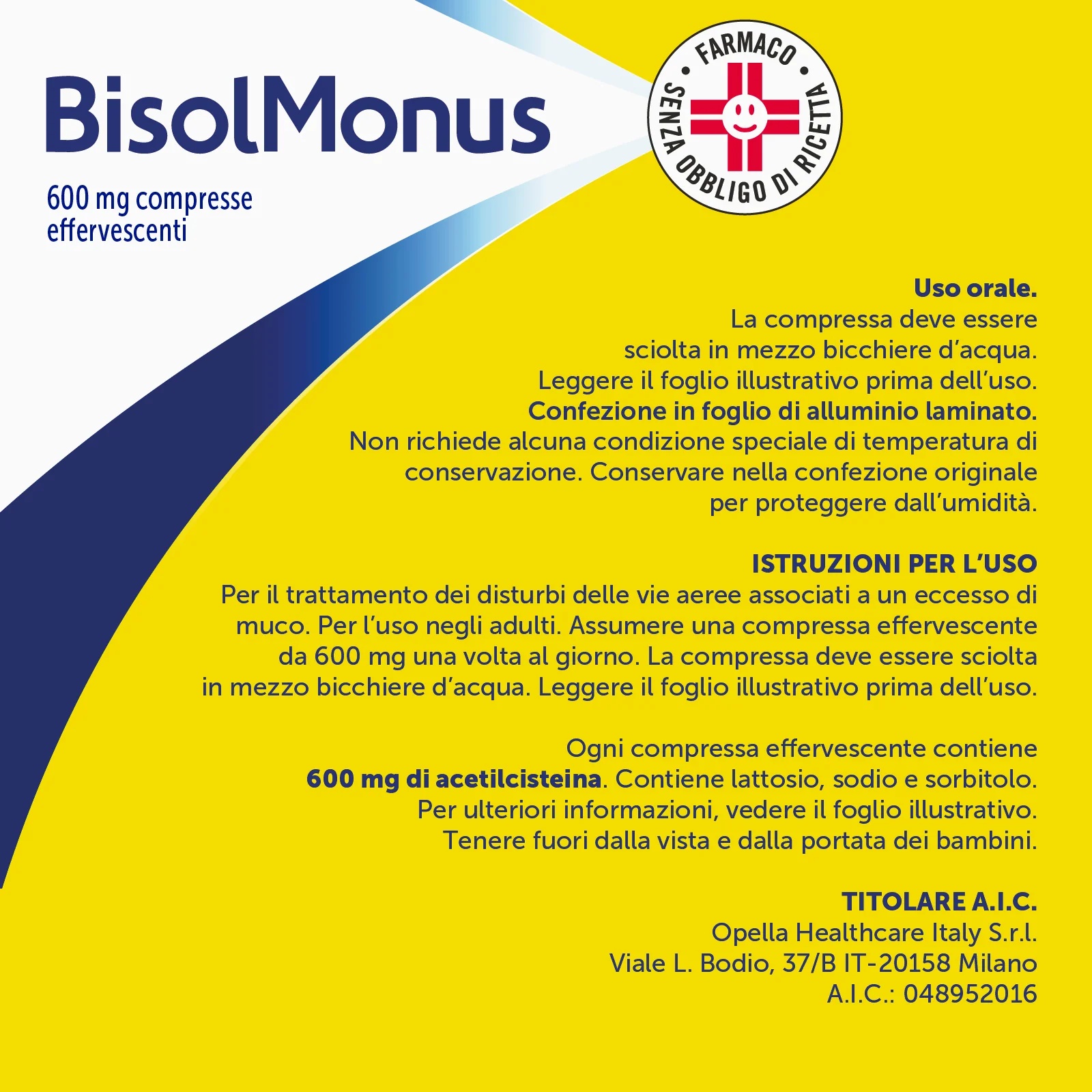 BISOLVON Bisolmonus 10 bruistabletten 600 mg