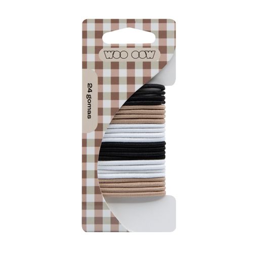 Set od 24 elastične gumice za kosu Dodaci za kosu