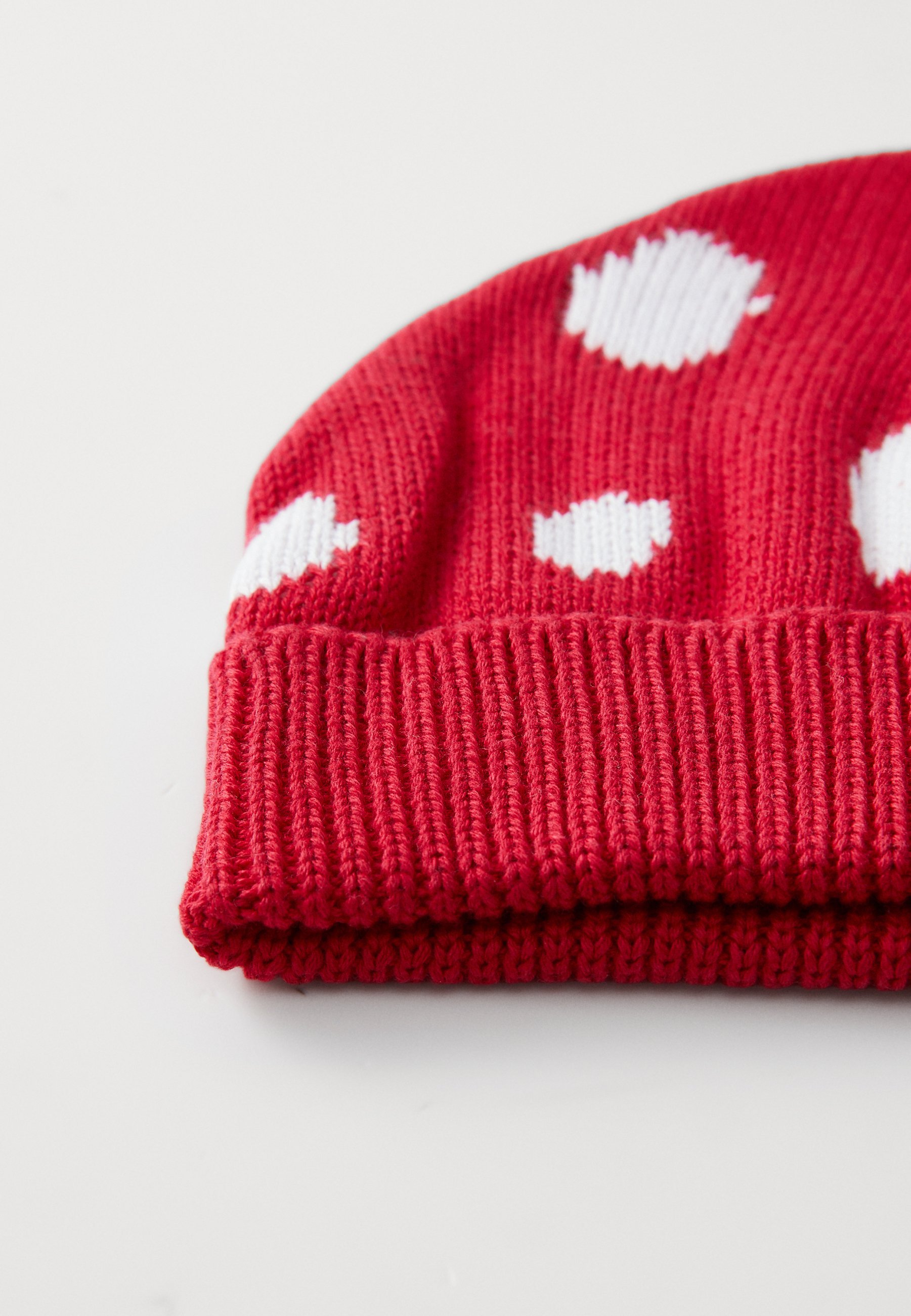 Frugi NOA HAT UNISEX - Muts - rood/champignon